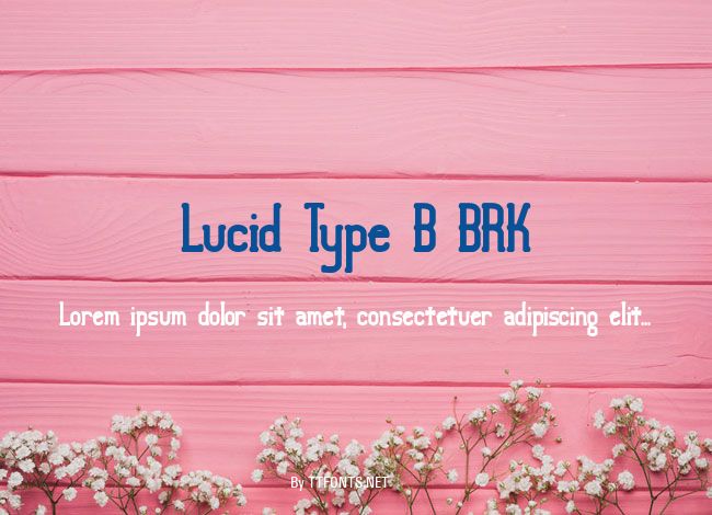 Lucid Type B BRK example